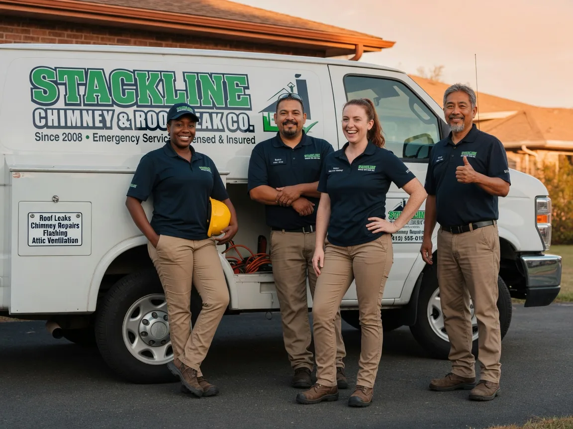 Chimney flashing repair company in Mesa, WA